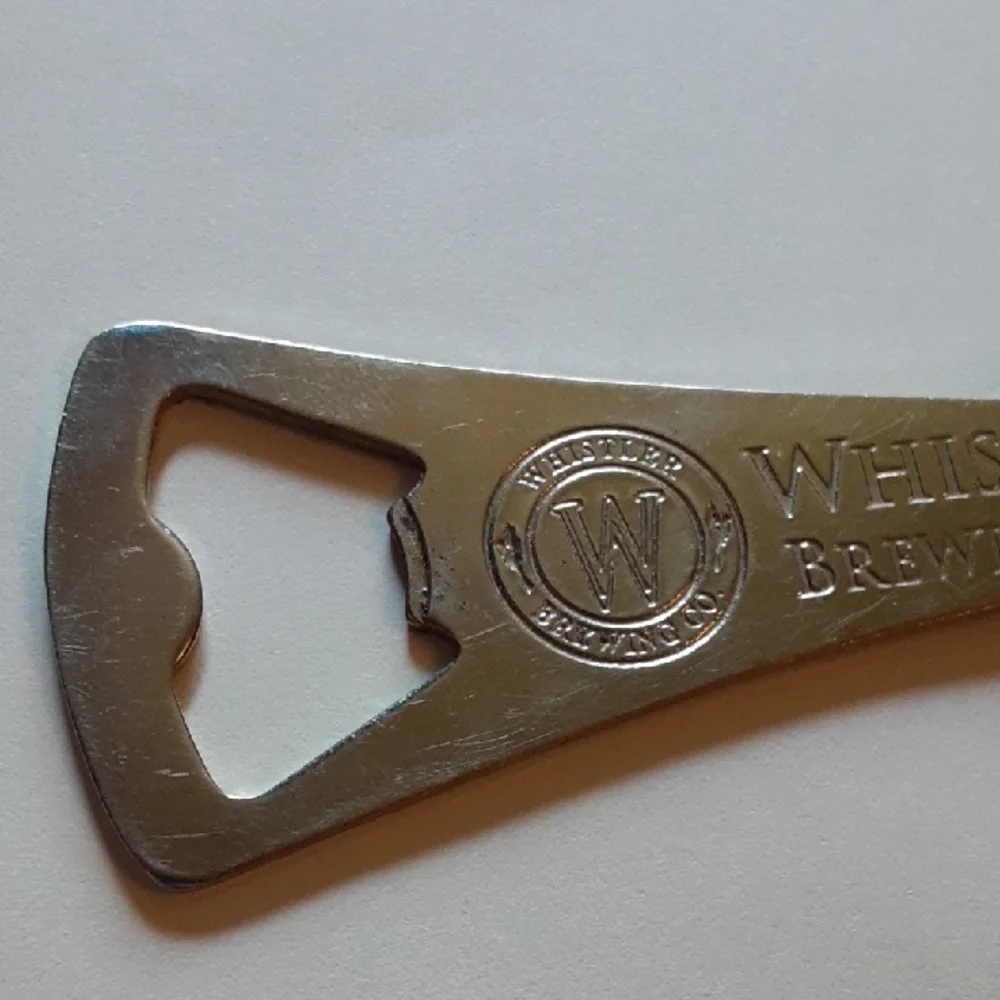 Whistler Brewing Co. Silver Bottle Opener Keychains - Picture 7 of 11